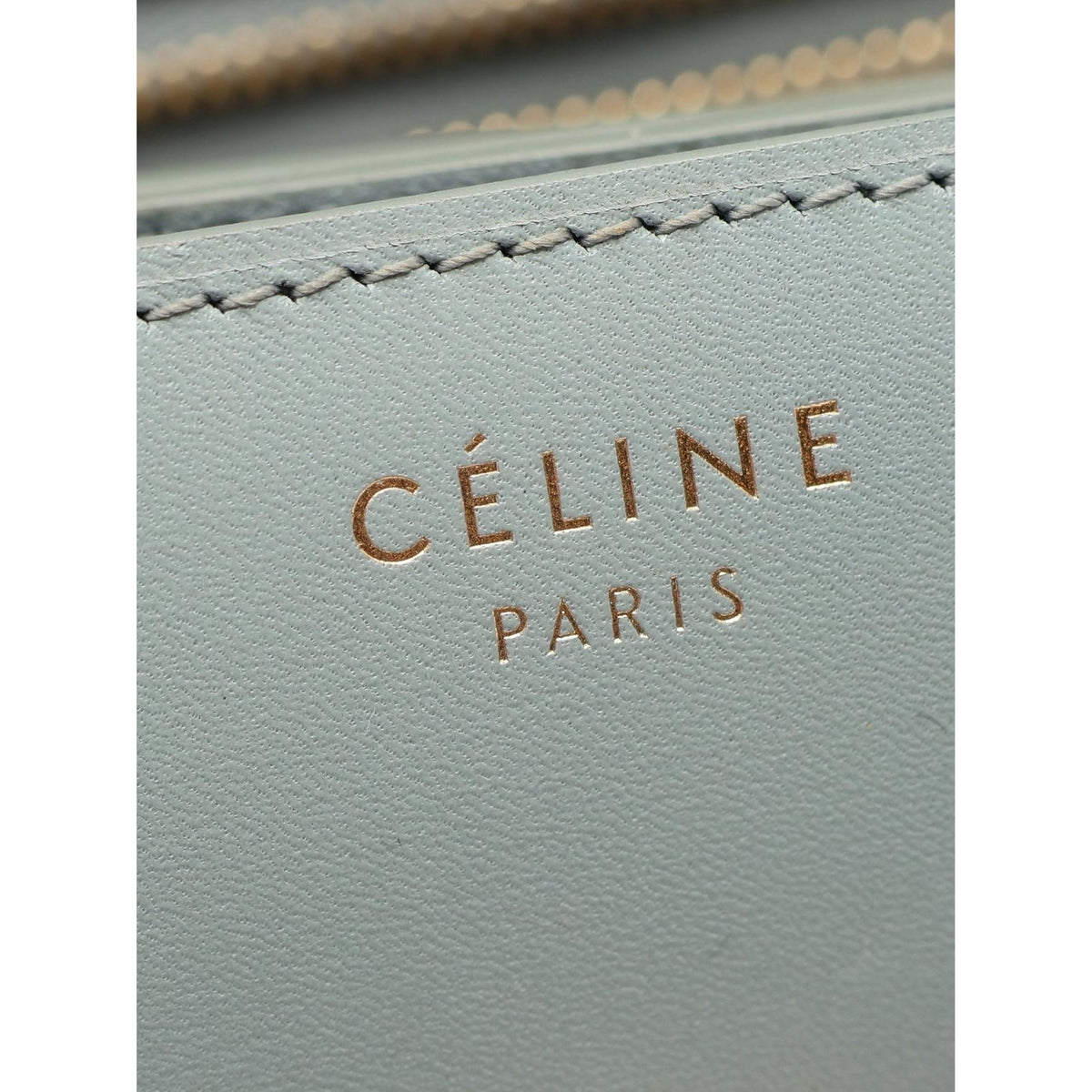 Celine Small Calfskin Classic Box — Blue