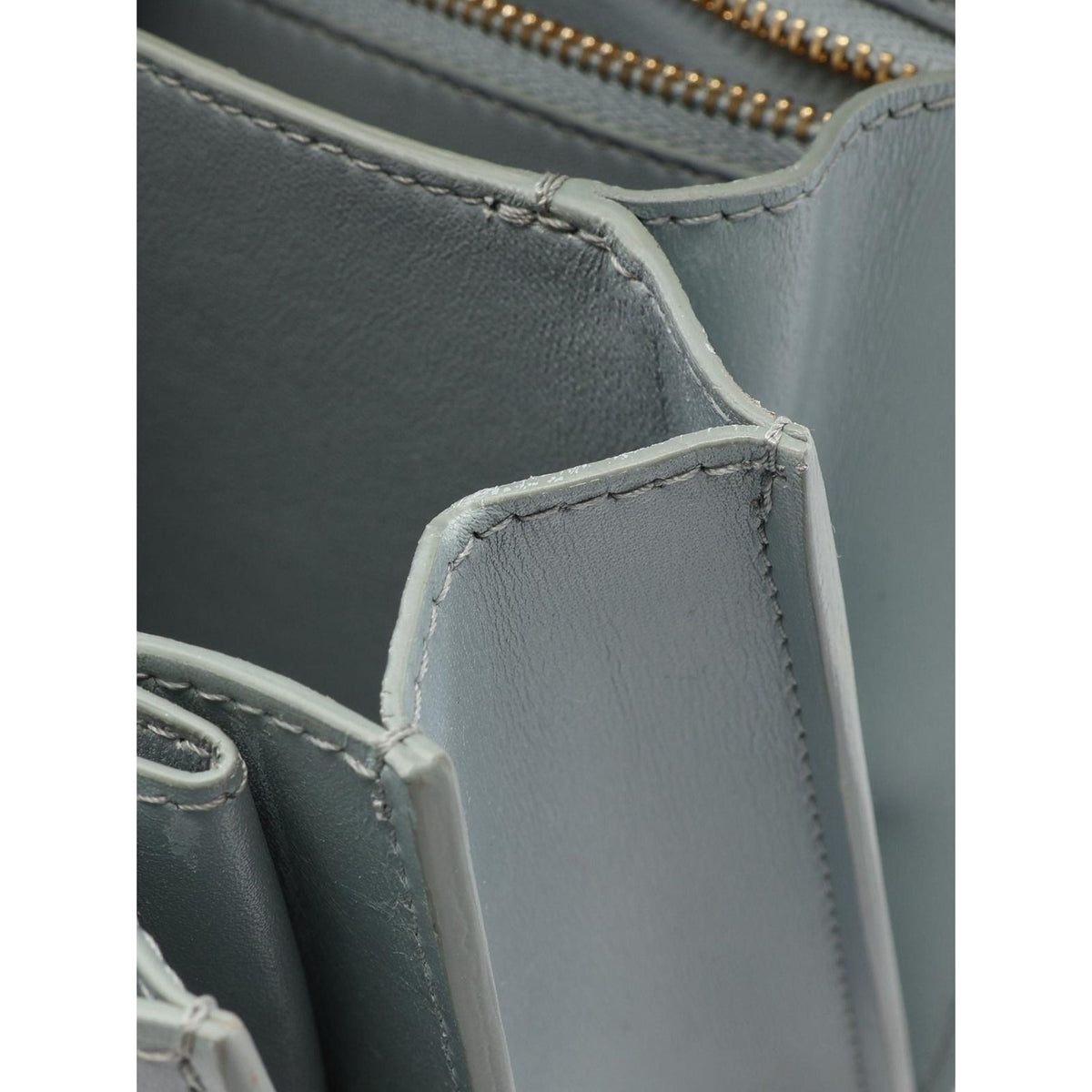 Celine Small Calfskin Classic Box — Blue