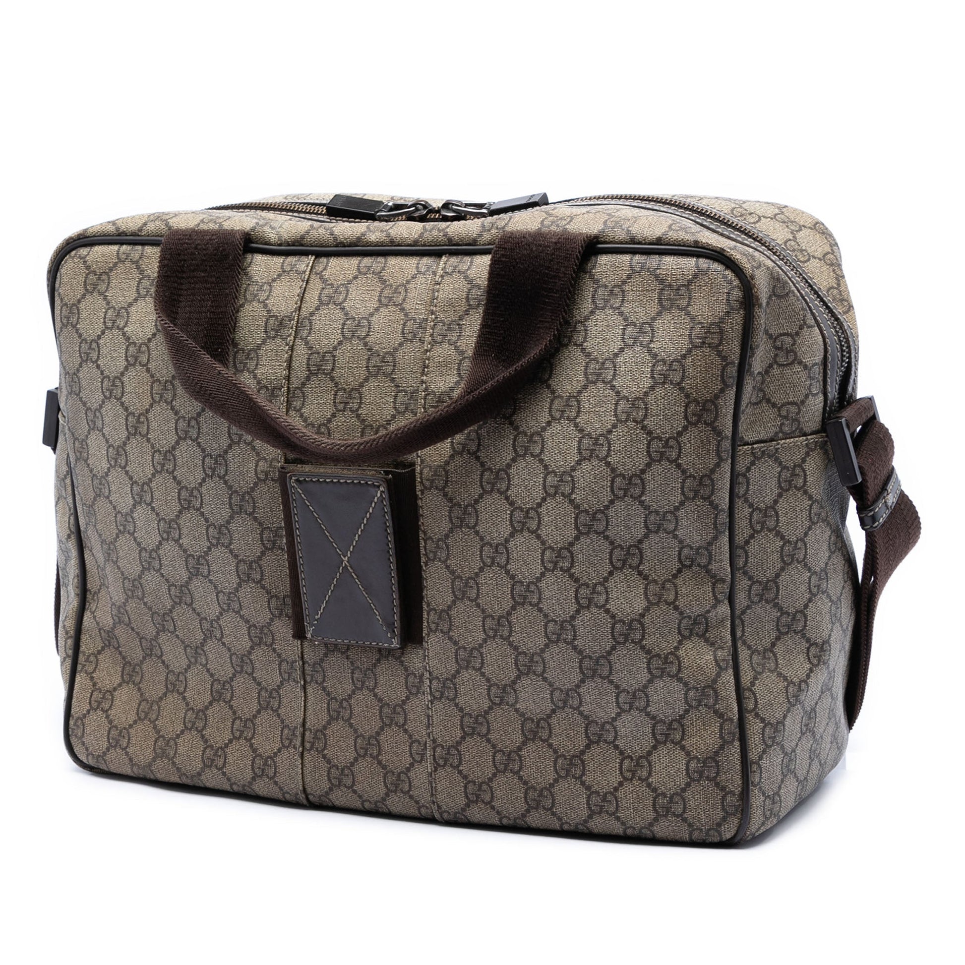 Gucci GG Supreme Interlocking G Briefcase