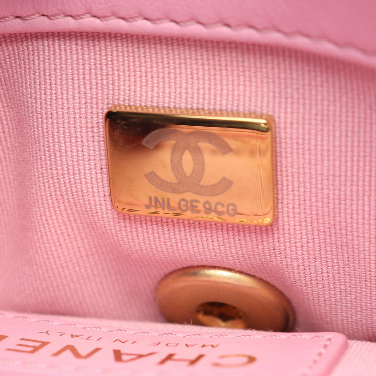 Chanel Mini Multicolor Quilted Lambskin Lacquered Chain Flap