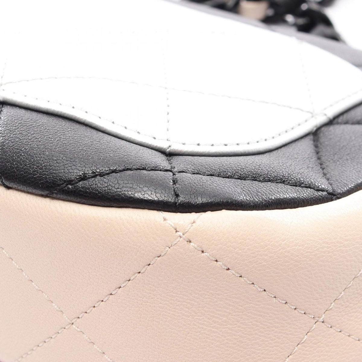Chanel Mini Multicolor Quilted Lambskin Lacquered Chain Flap