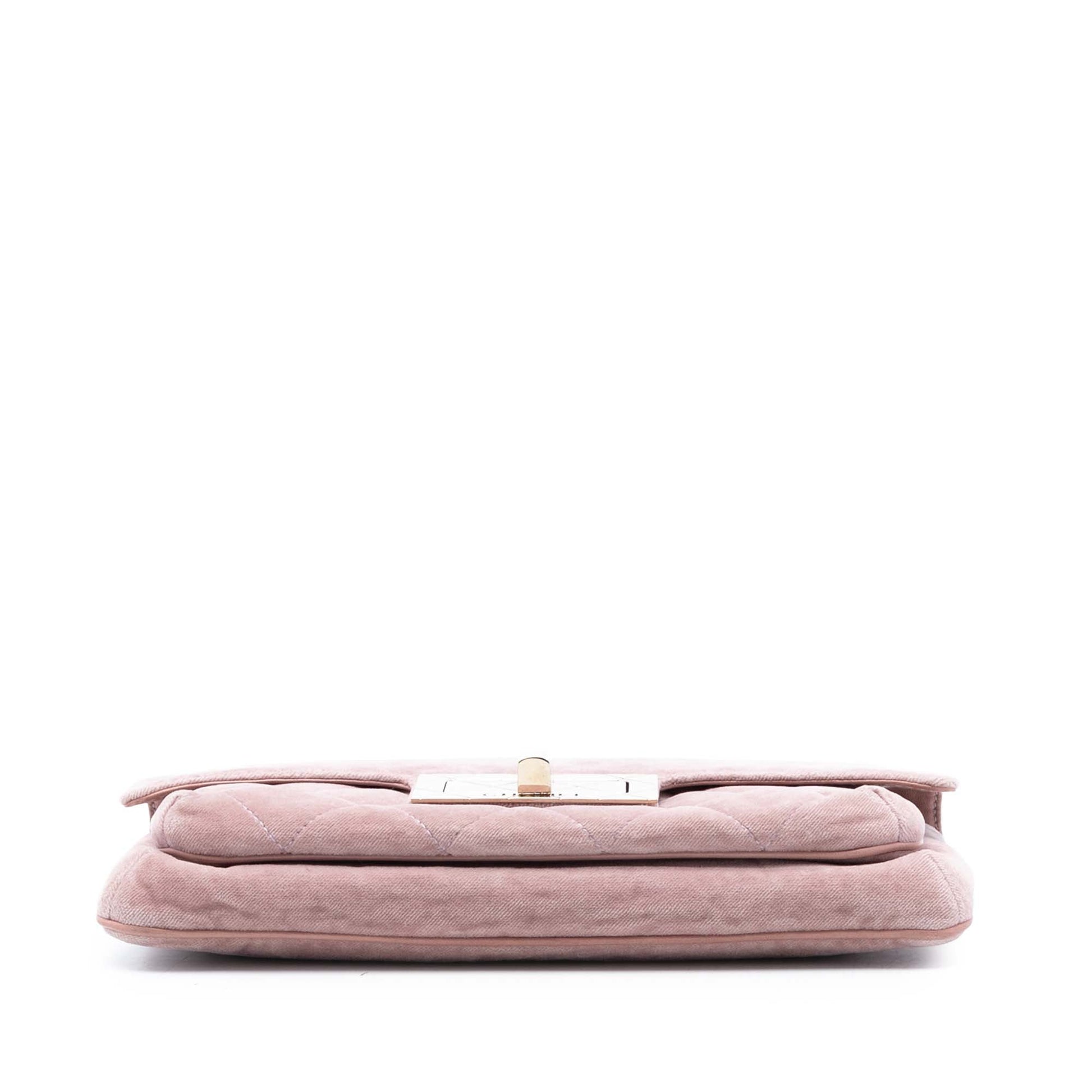 Chanel Quilted Velvet Giant Mademoiselle Turnlock Shoulder Bag