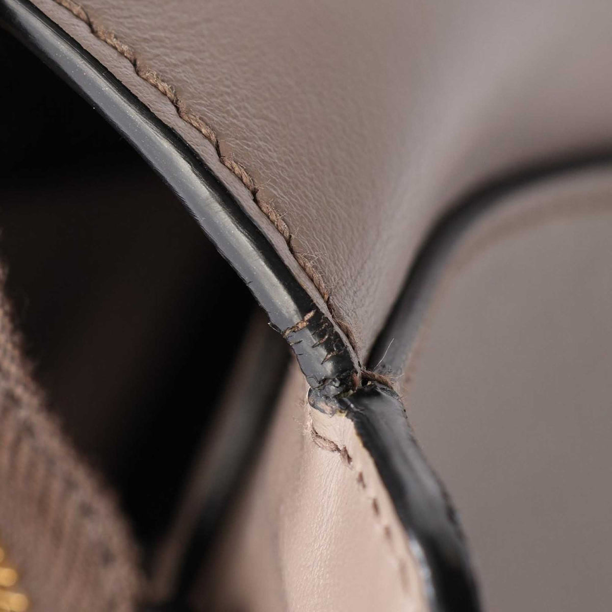 Prada Small City Calf Trimmed Saffiano Top Handle Bag