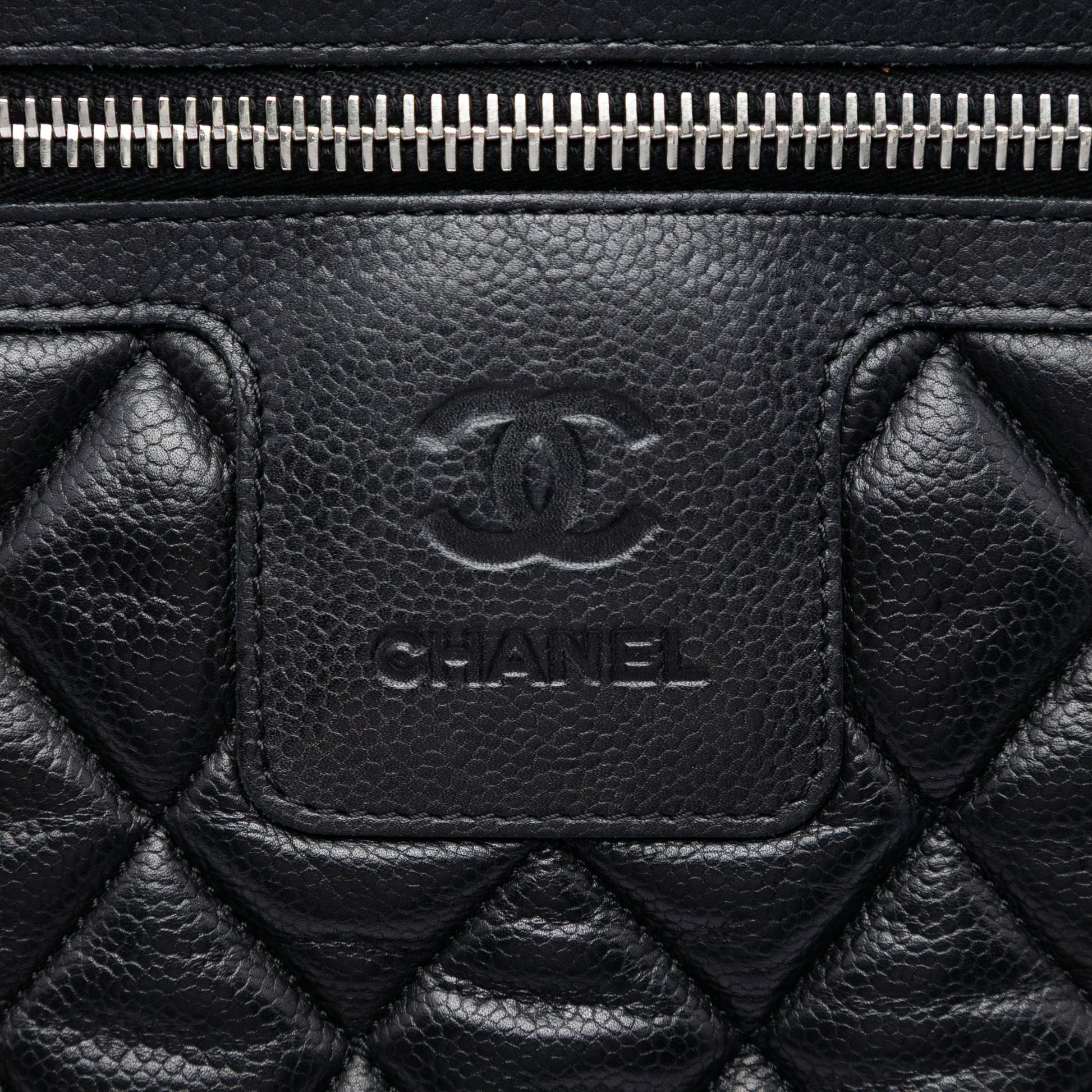 Chanel Large Quilted Caviar Coco Cocoon Messenger Bag