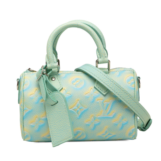 Louis Vuitton Monogram Empreinte Summer Stardust Nano Speedy