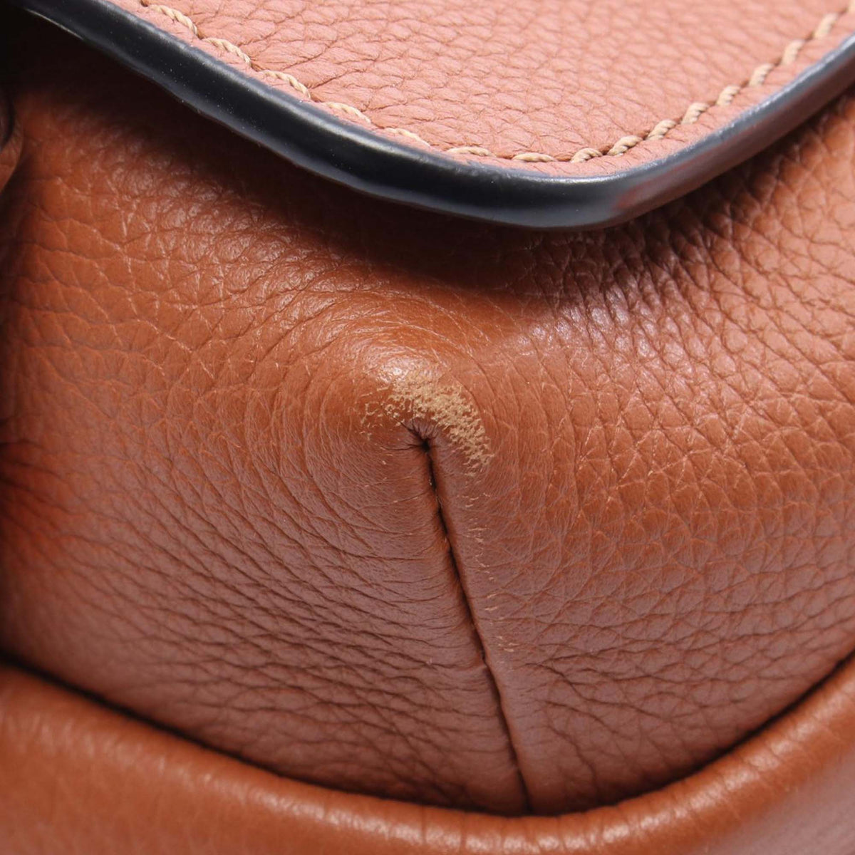 LOEWE XS Soft Grained Calfskin Military Messenger Bag