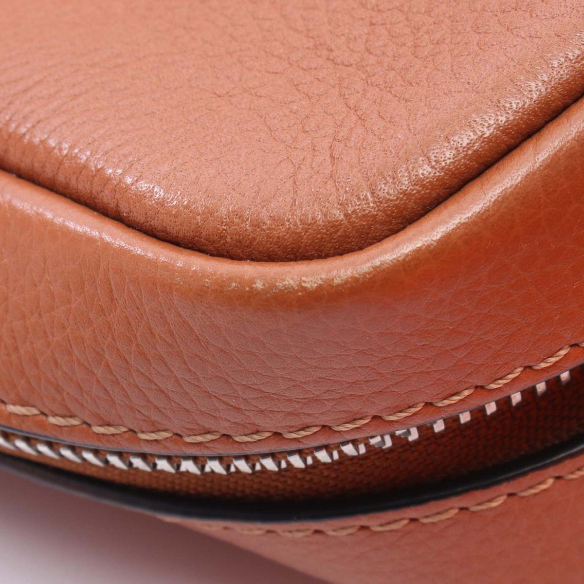 LOEWE XS Soft Grained Calfskin Military Messenger Bag
