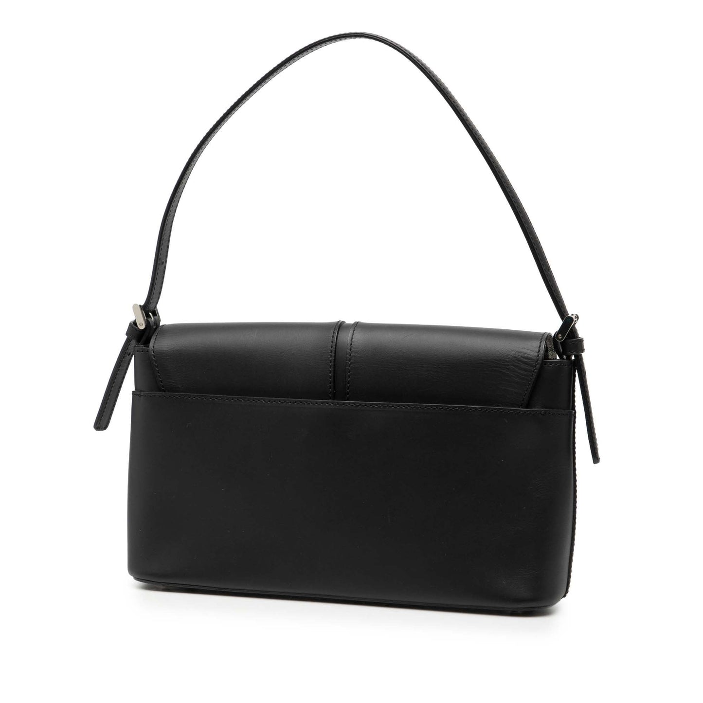 Burberry Leather Flap Shoulder Bag