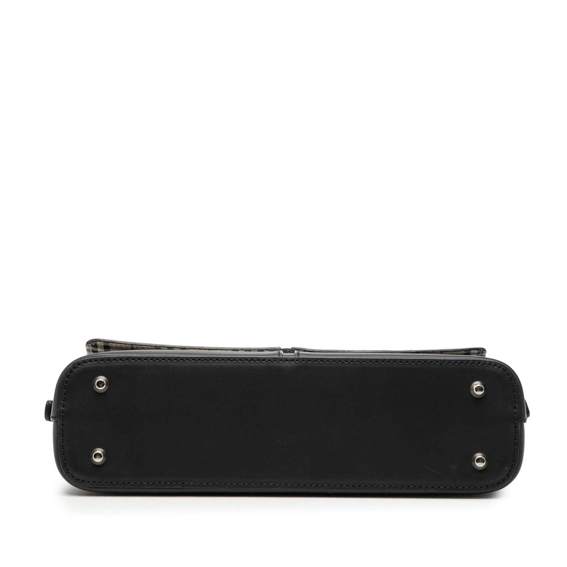 Burberry Leather Flap Shoulder Bag