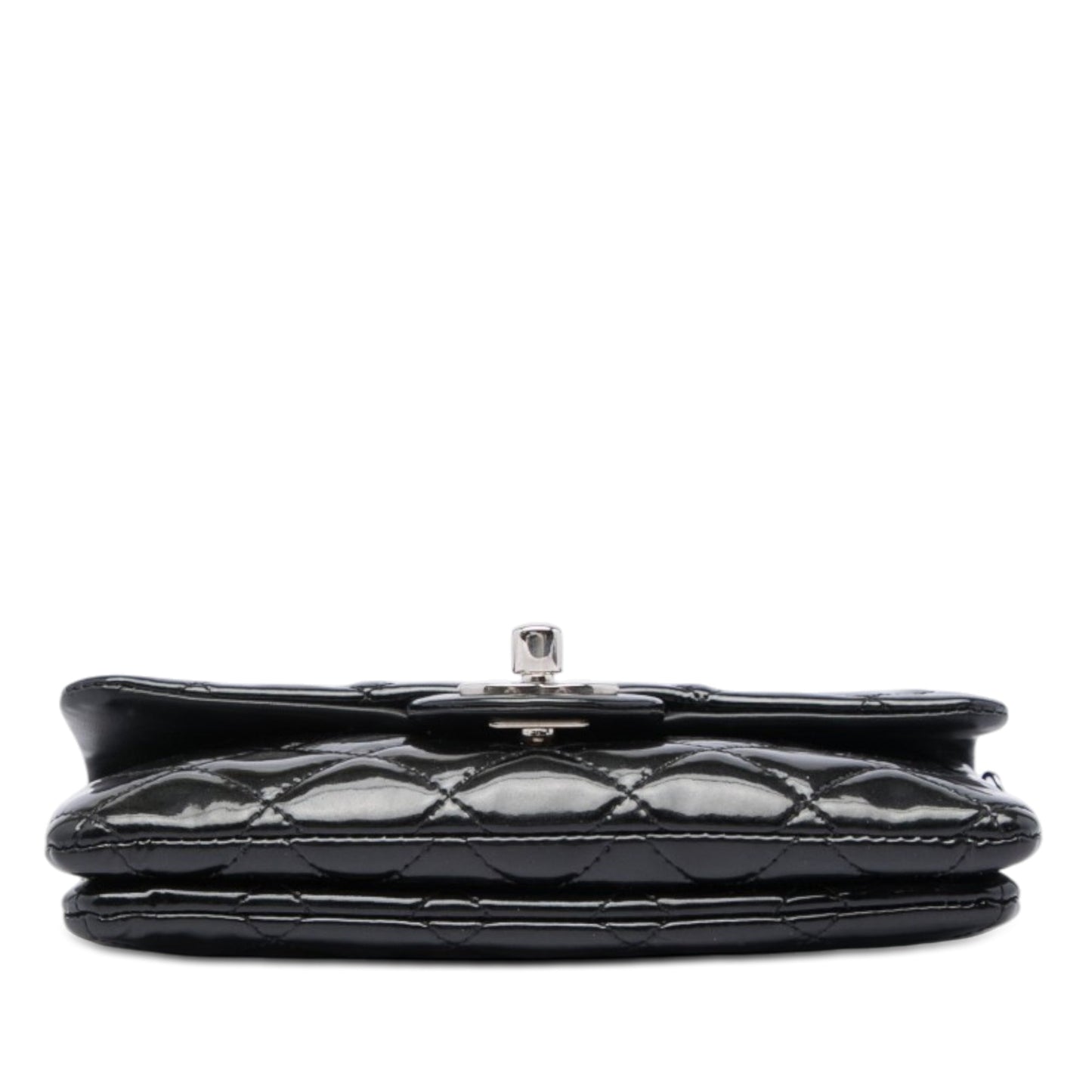 Chanel CC Quilted Patent Flap Crossbody