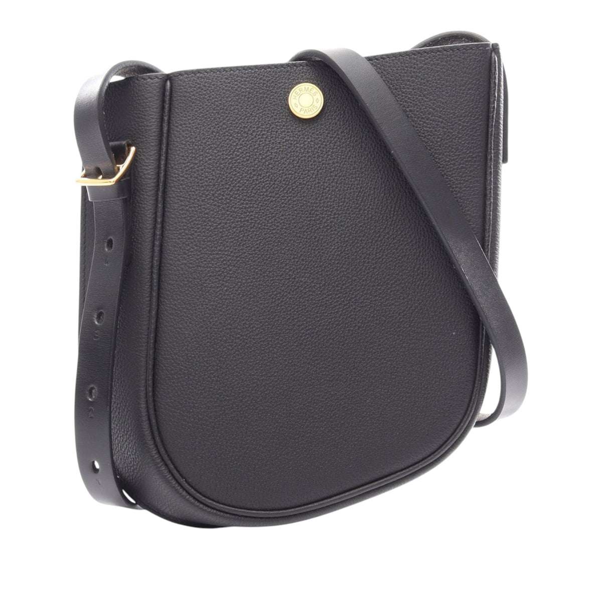 Hermès Togo Perspective Cavaliere 21 — Black