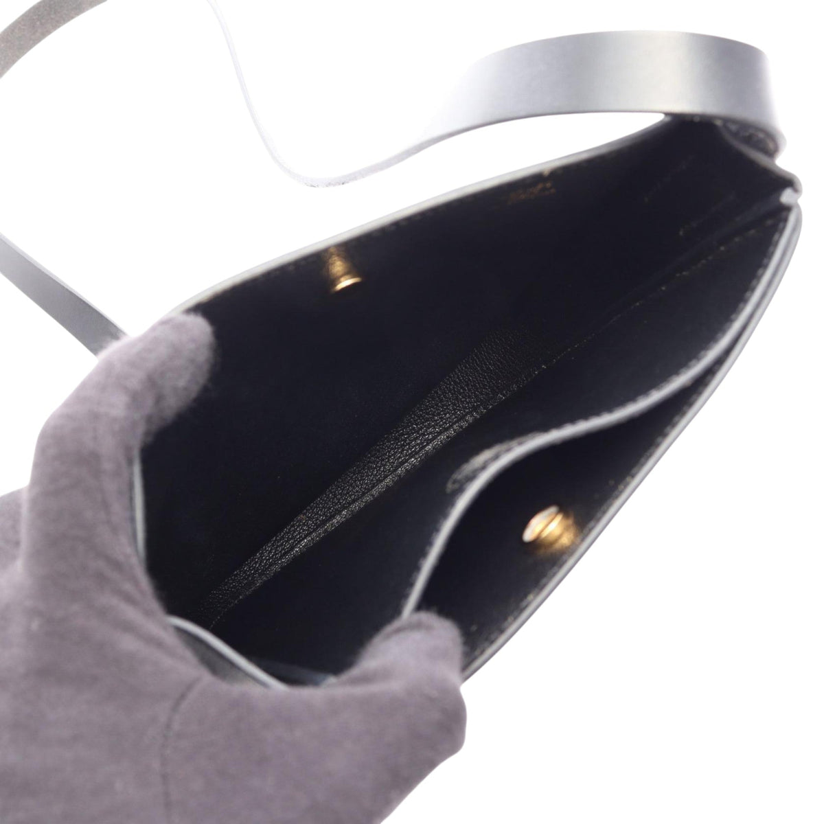 Hermès Togo Perspective Cavaliere 21 — Black
