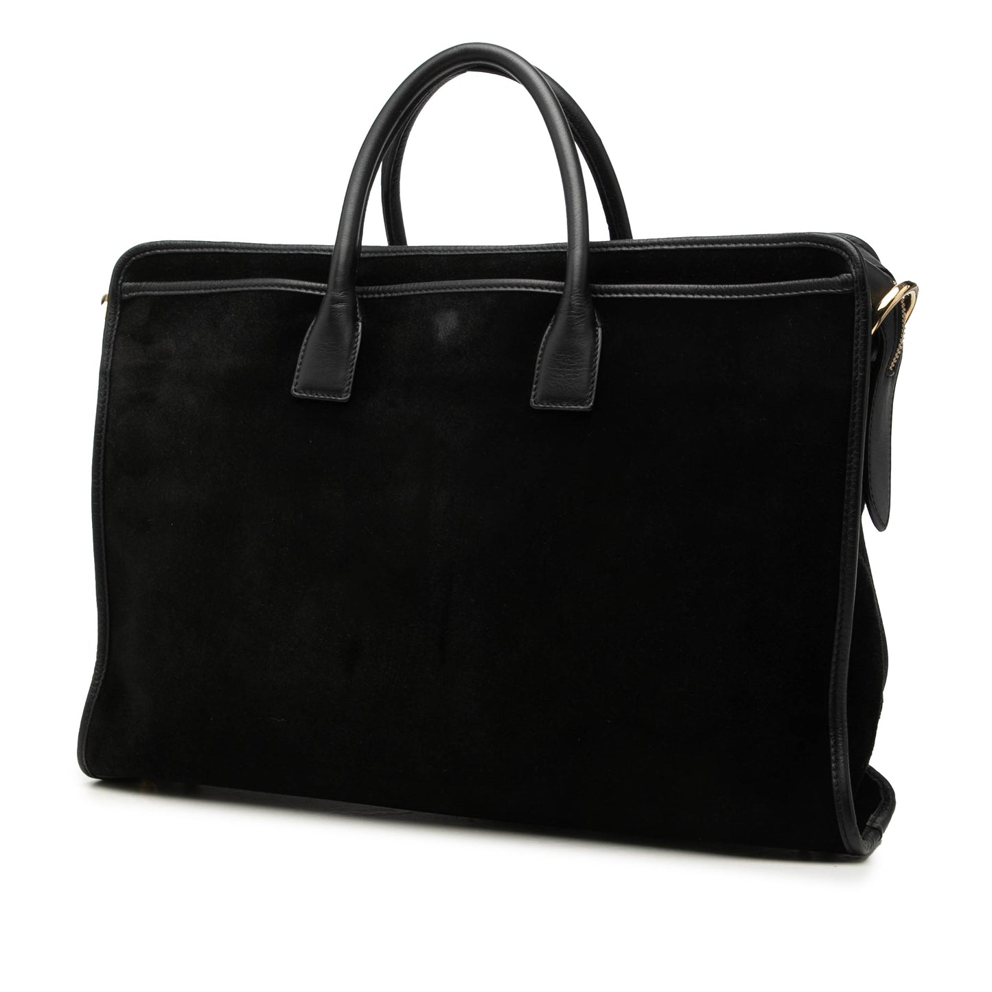 LOEWE Suede Amazona Business Bag