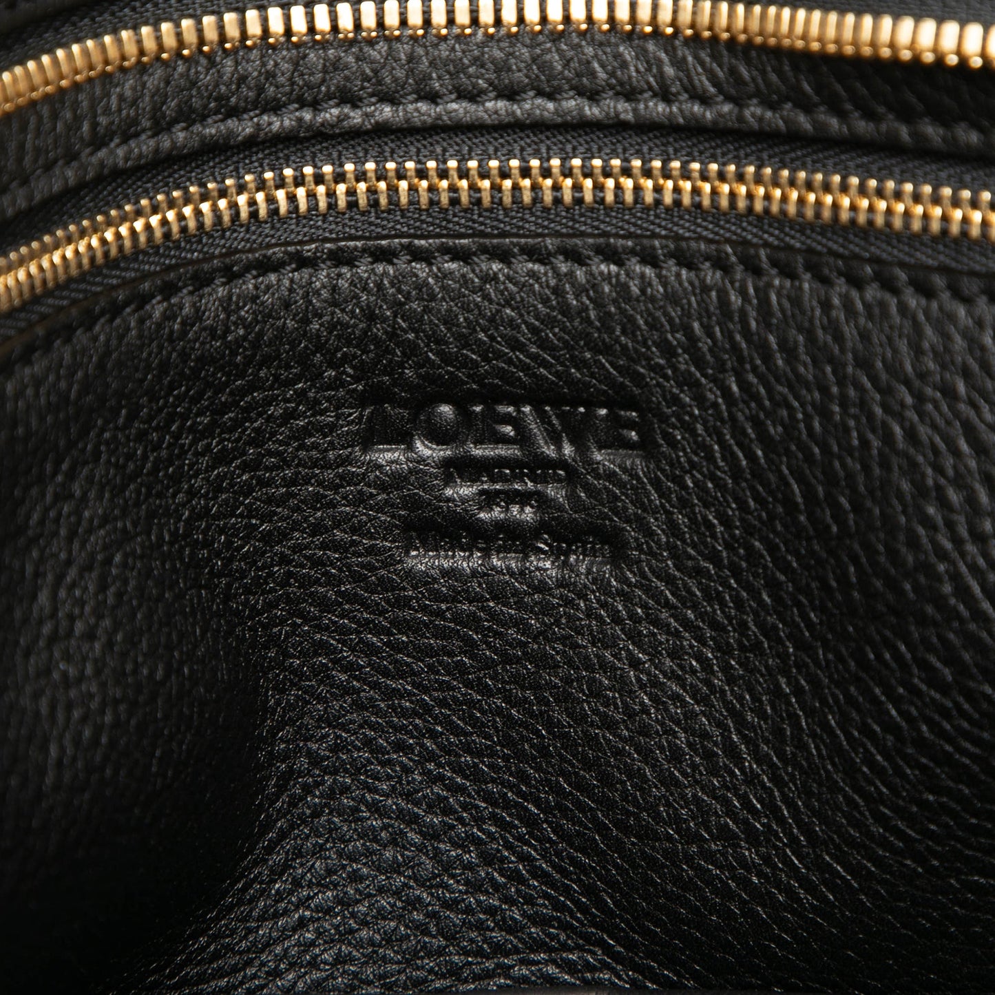 LOEWE Suede Amazona Business Bag