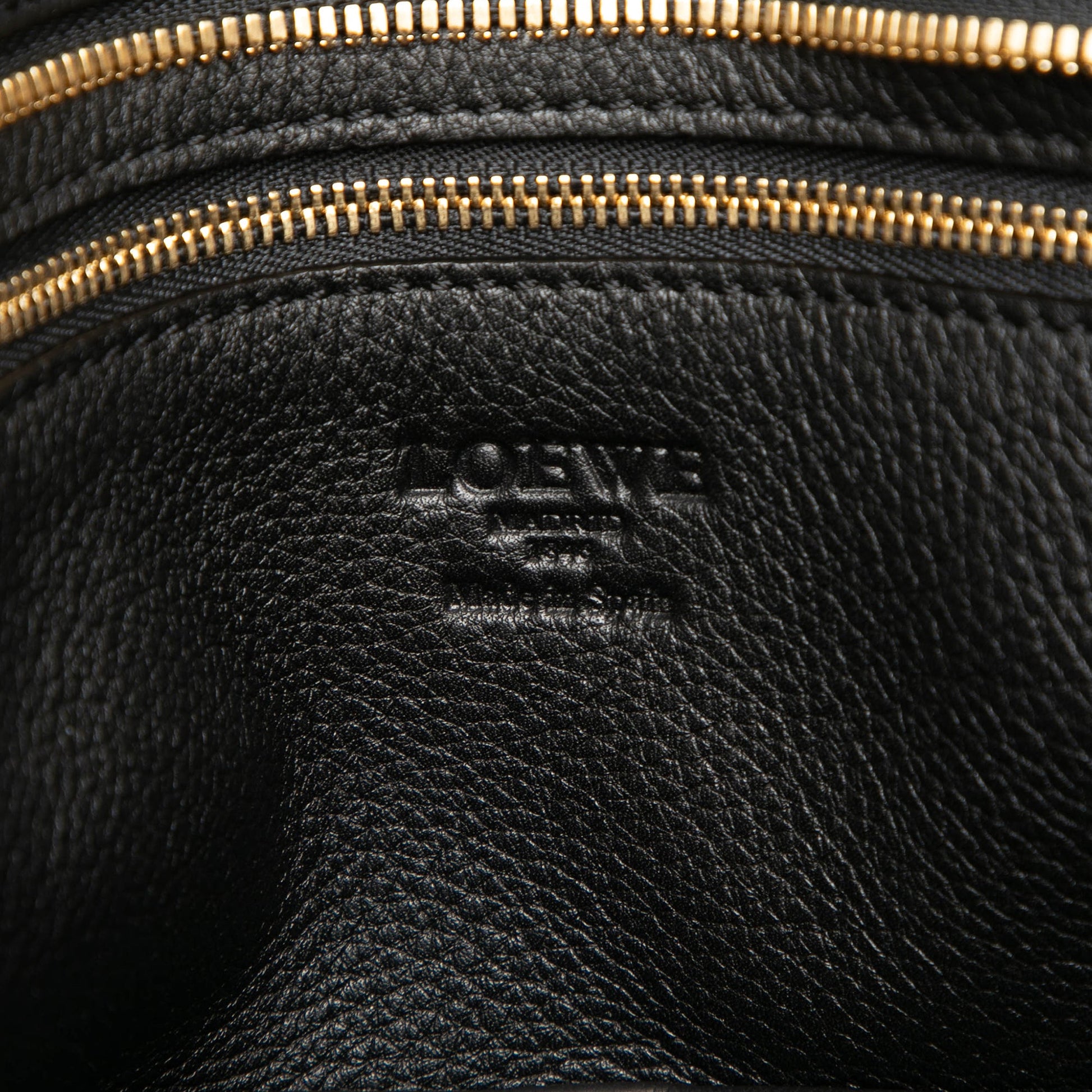 LOEWE Suede Amazona Business Bag