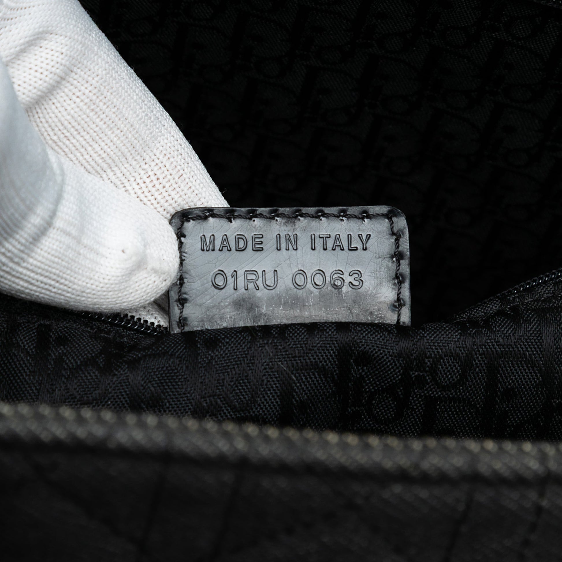 Dior Extra Large Denim Cannage Acrylic Lady Dior