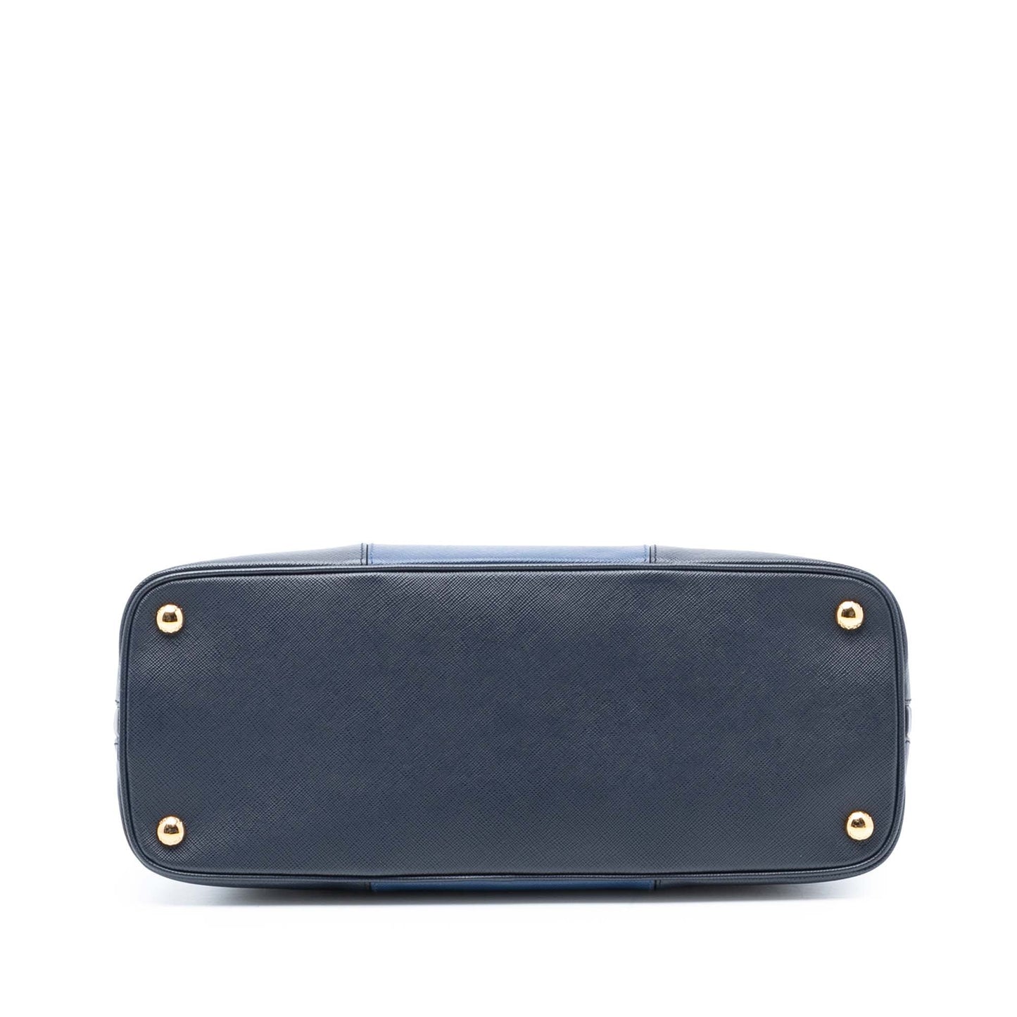Prada Medium Bicolor Saffiano Lux Promenade Satchel
