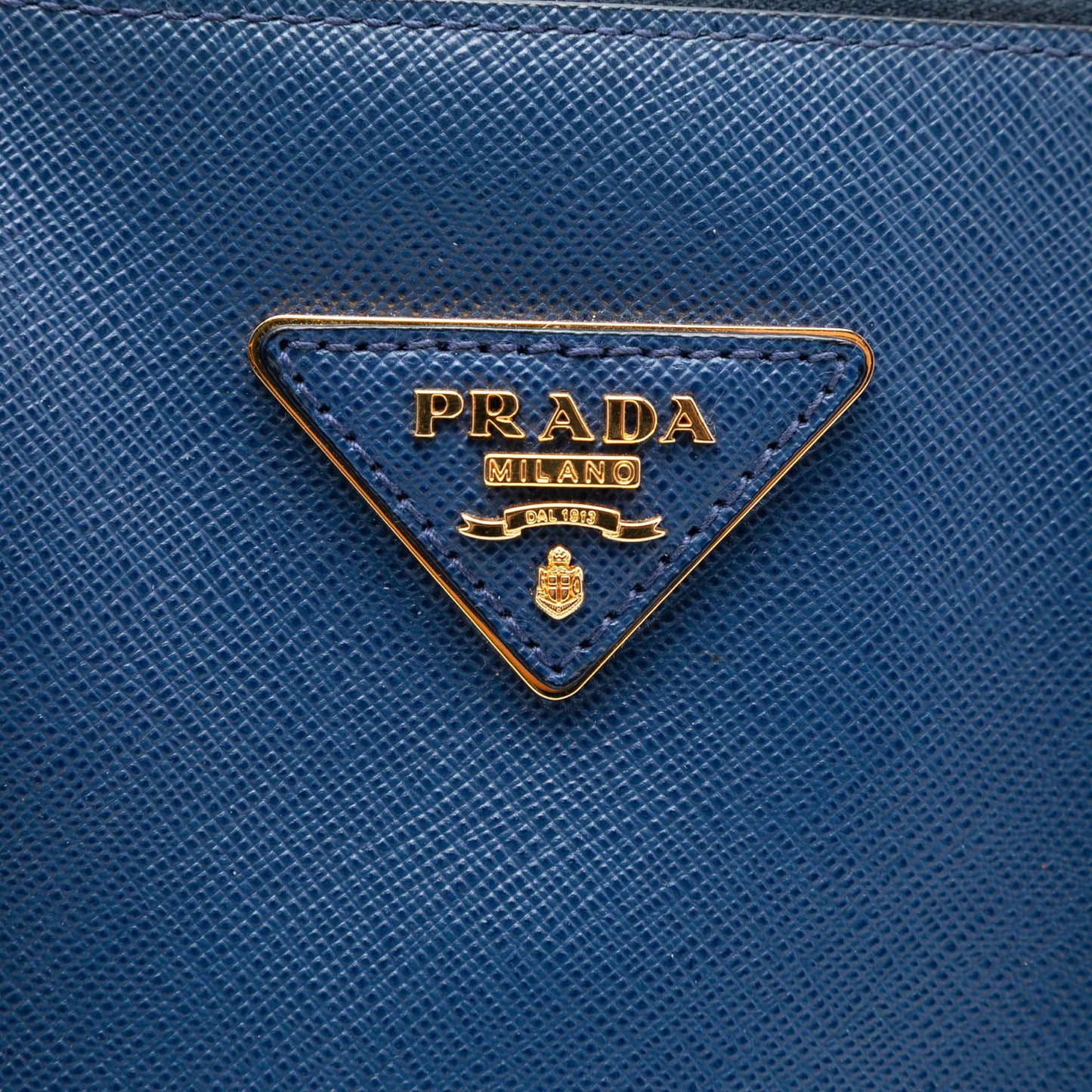 Prada Medium Bicolor Saffiano Lux Promenade Satchel