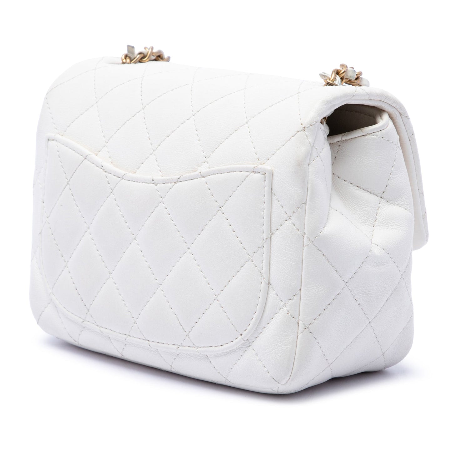 Chanel Mini Square Lambskin Romance Single Flap