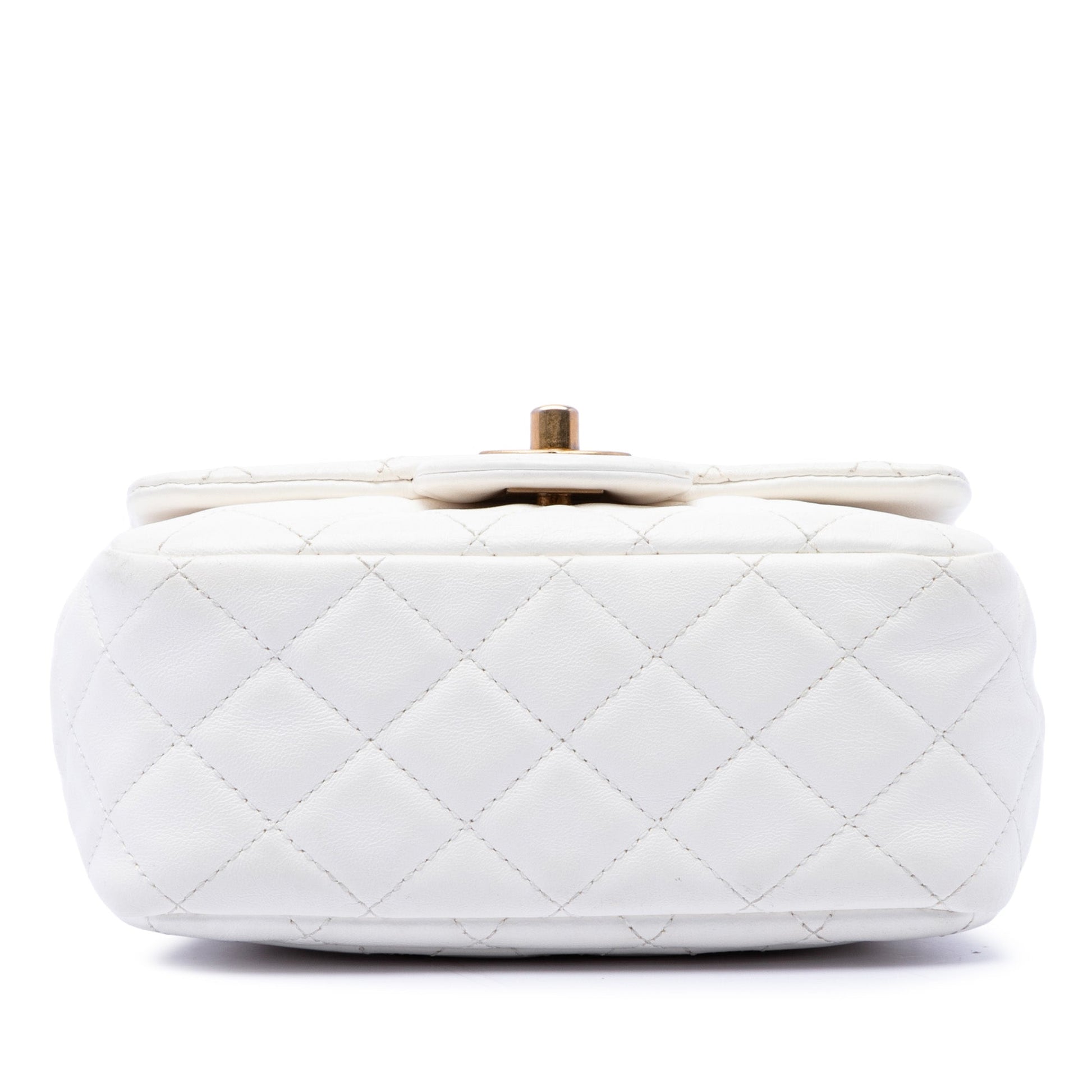 Chanel Mini Square Lambskin Romance Single Flap