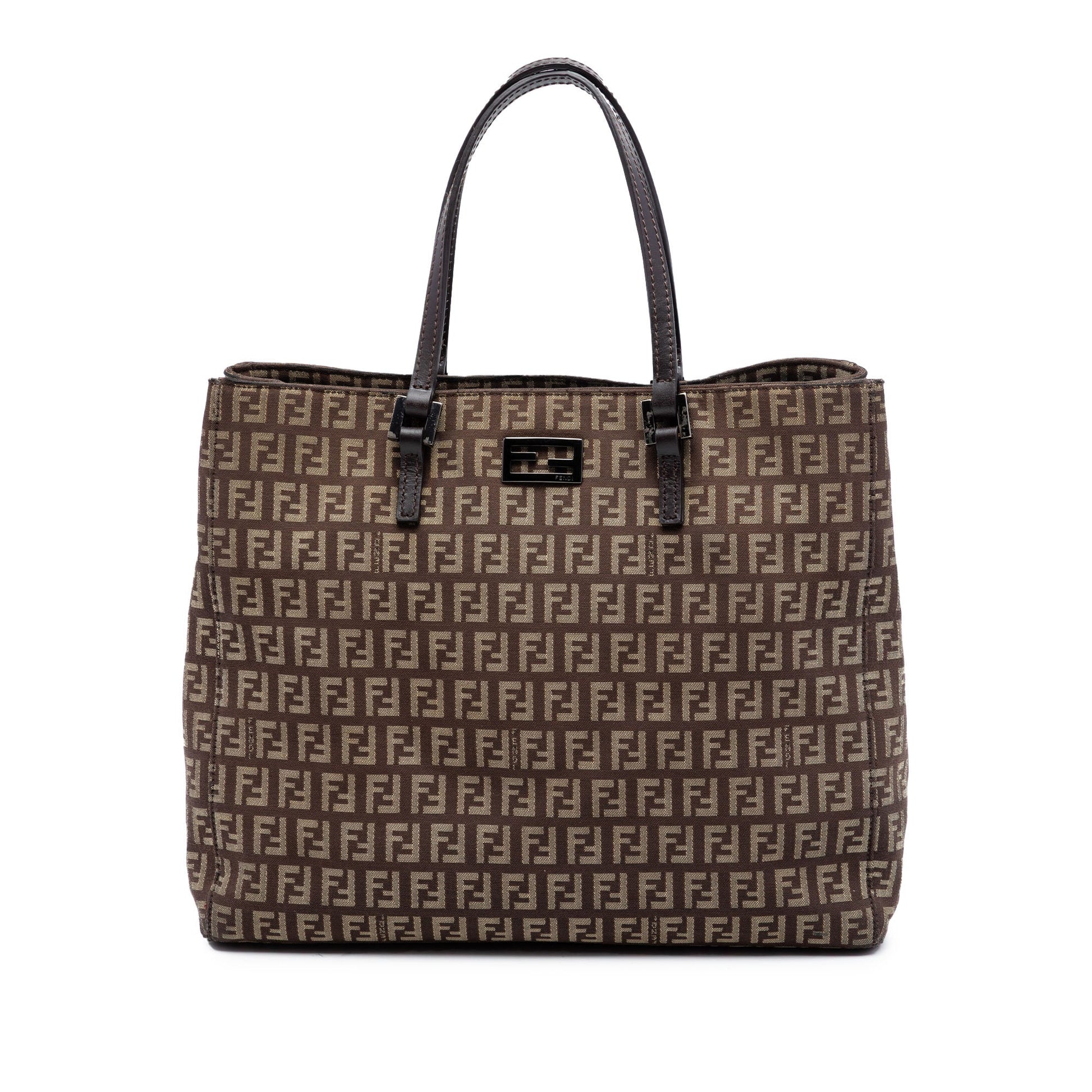 Fendi Zucchino Canvas Tote