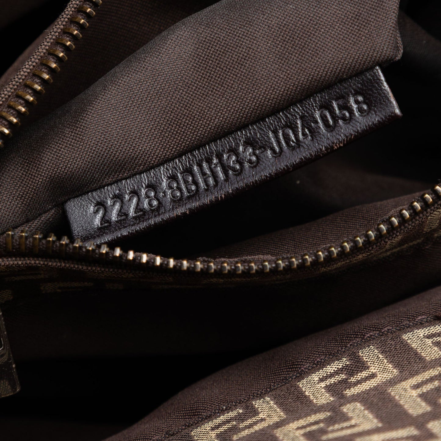 Fendi Zucchino Canvas Tote