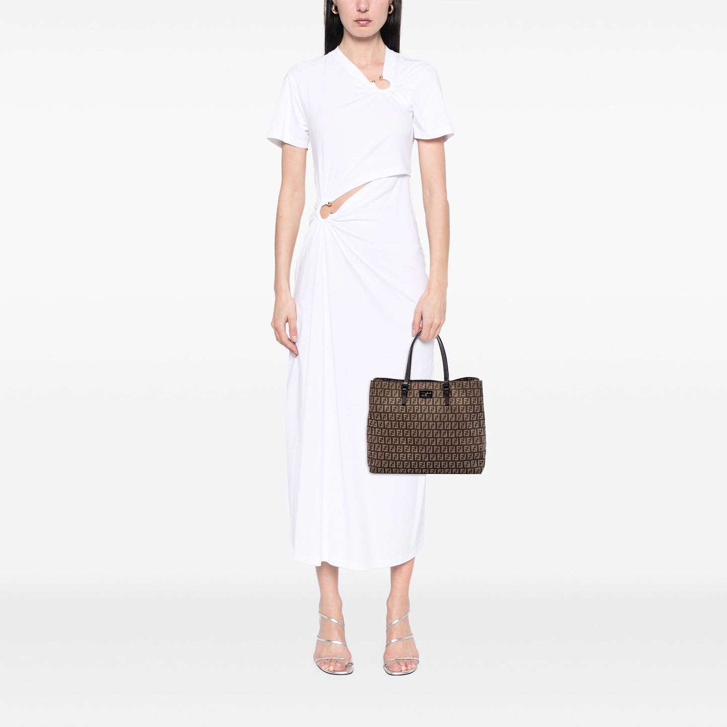 Fendi Zucchino Canvas Tote