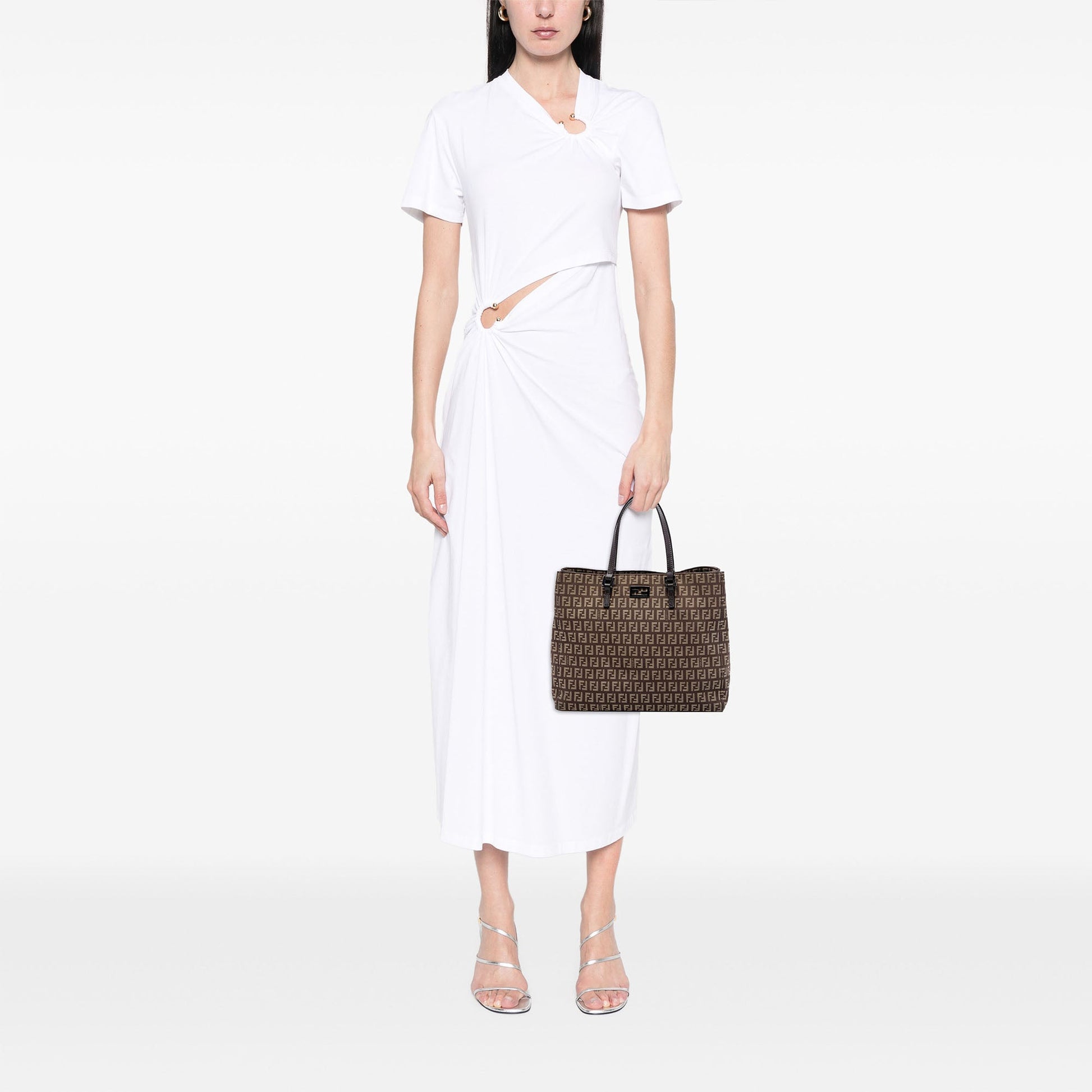Fendi Zucchino Canvas Tote