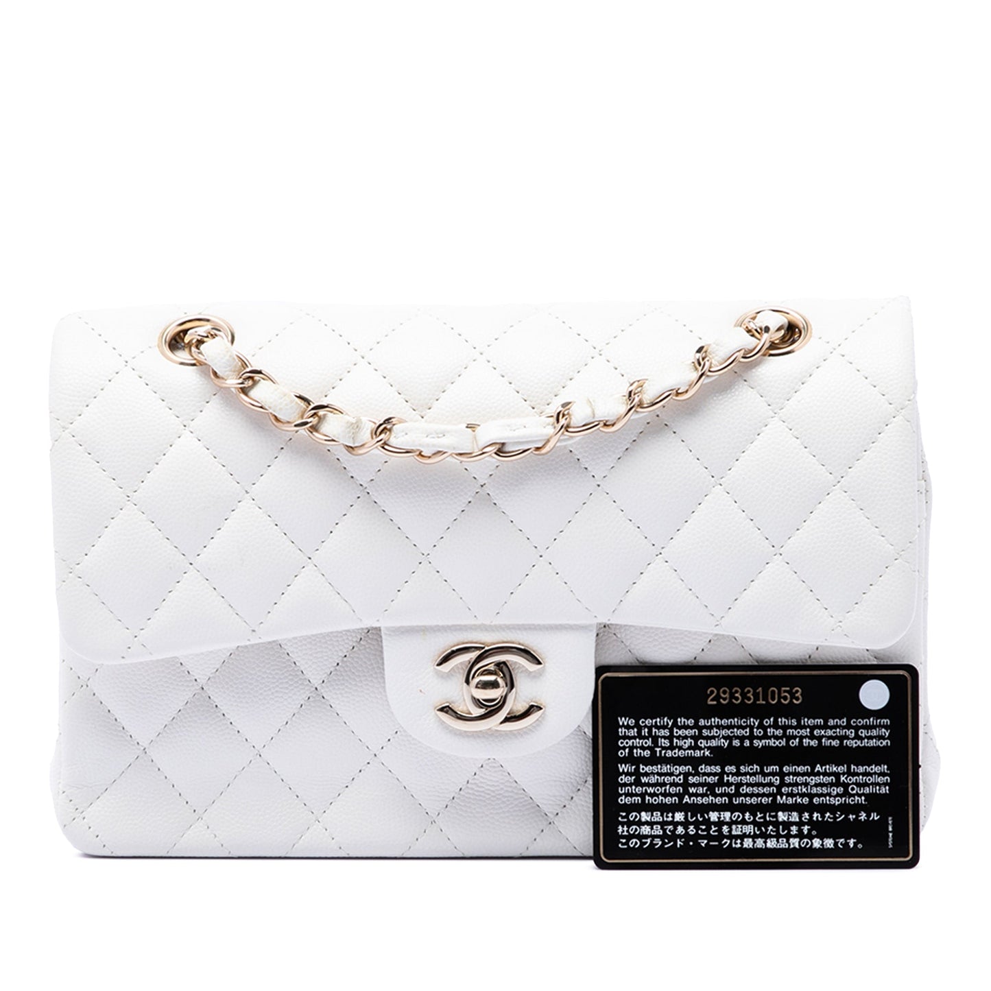 Chanel Medium Classic Caviar Double Flap
