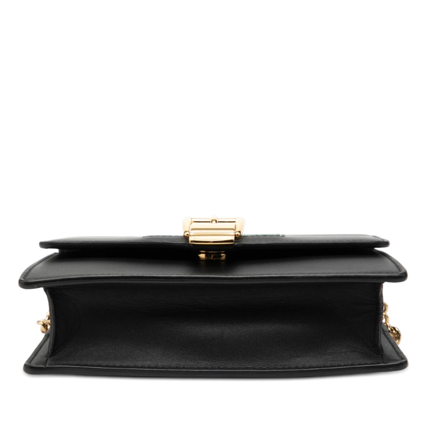 Gucci Super Mini Leather Sylvie Chain Crossbody