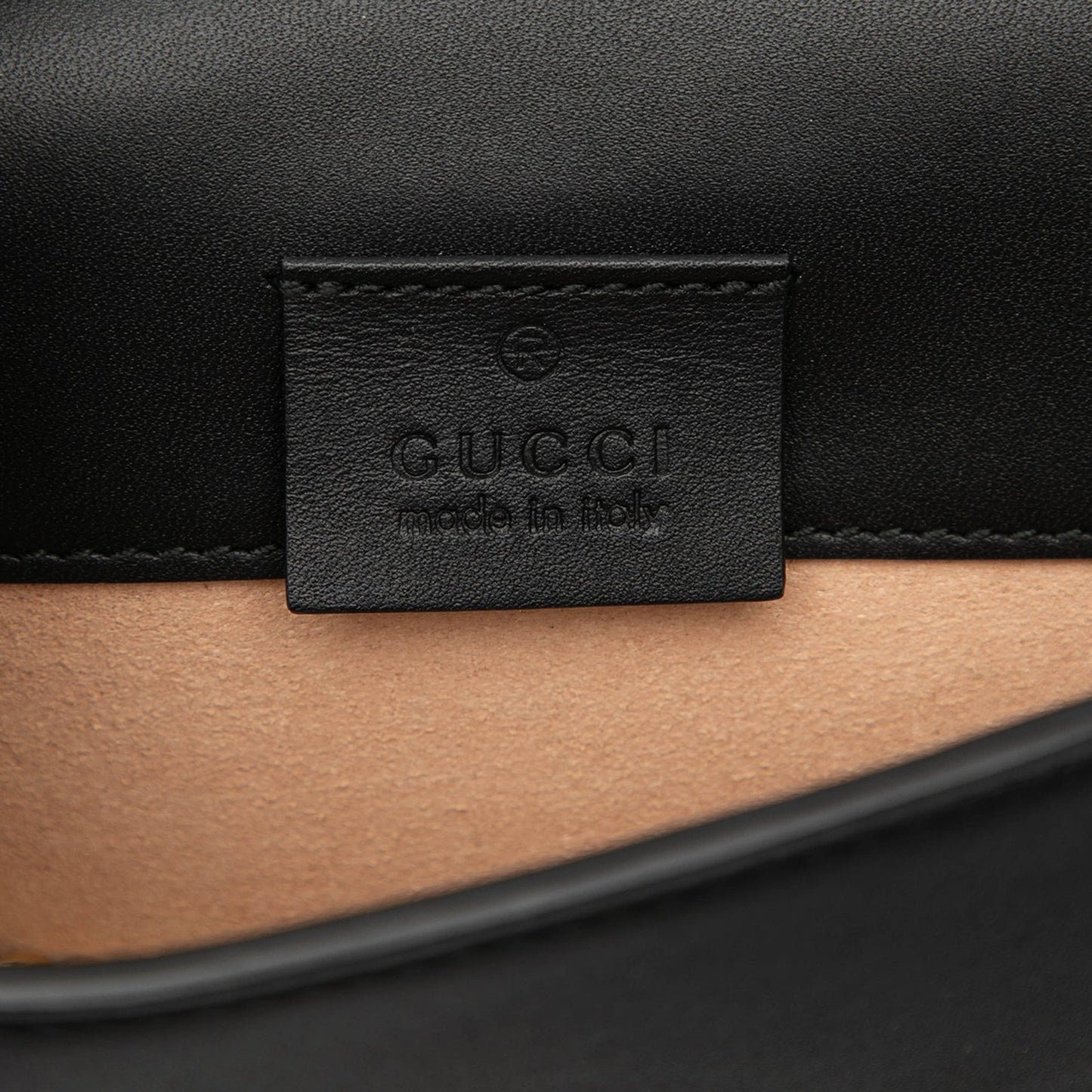 Gucci Super Mini Leather Sylvie Chain Crossbody