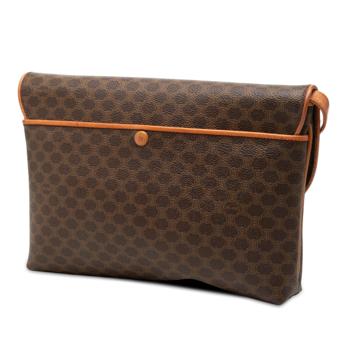 Celine Macadam Coated Canvas Horse Carriage Crossbody