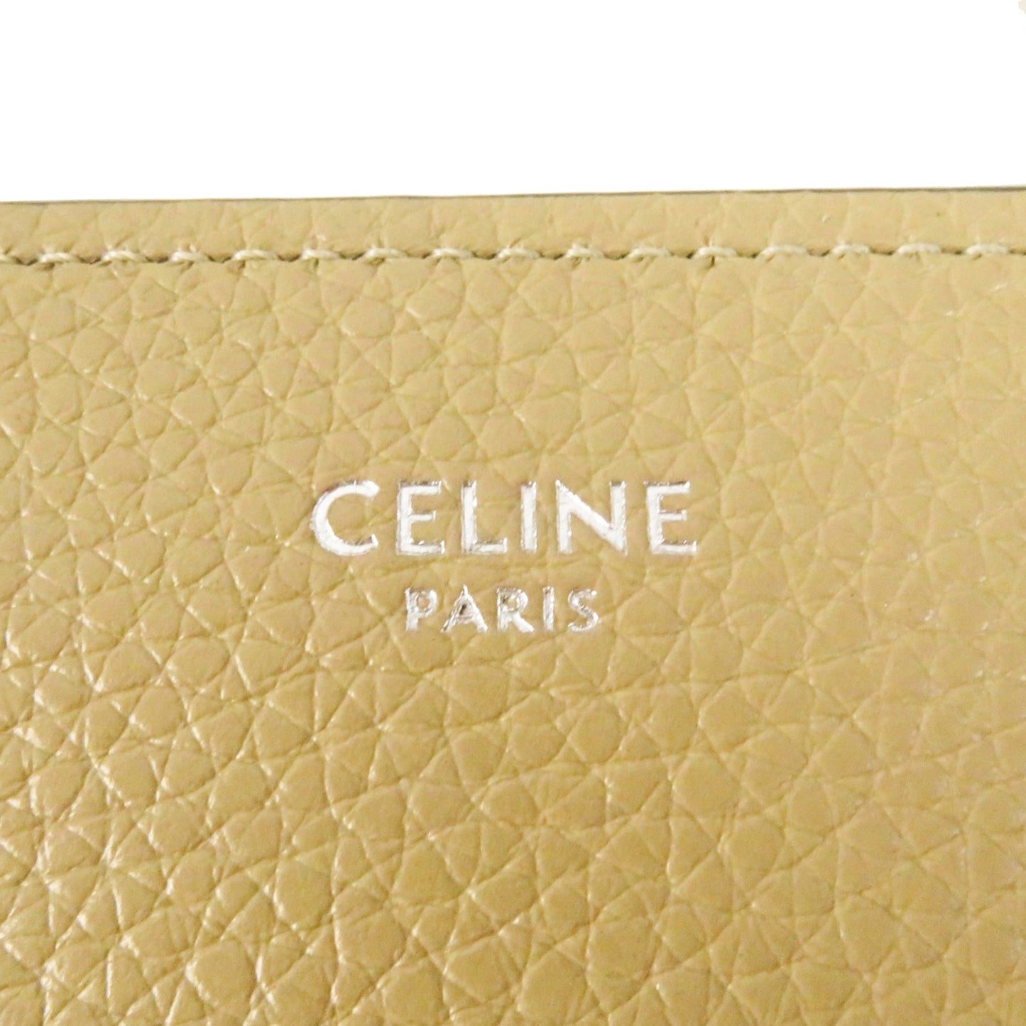 Celine Micro Drummed Calfskin Luggage Tote