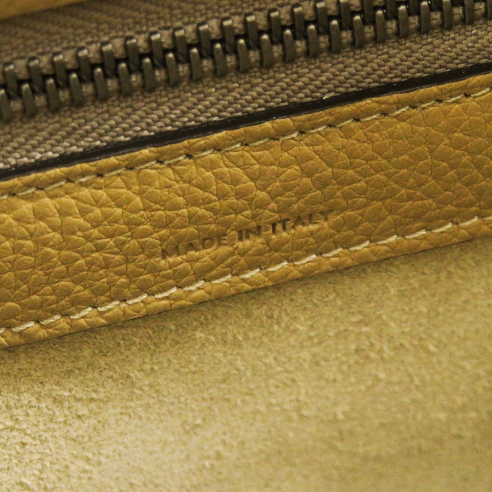 Celine Micro Drummed Calfskin Luggage Tote