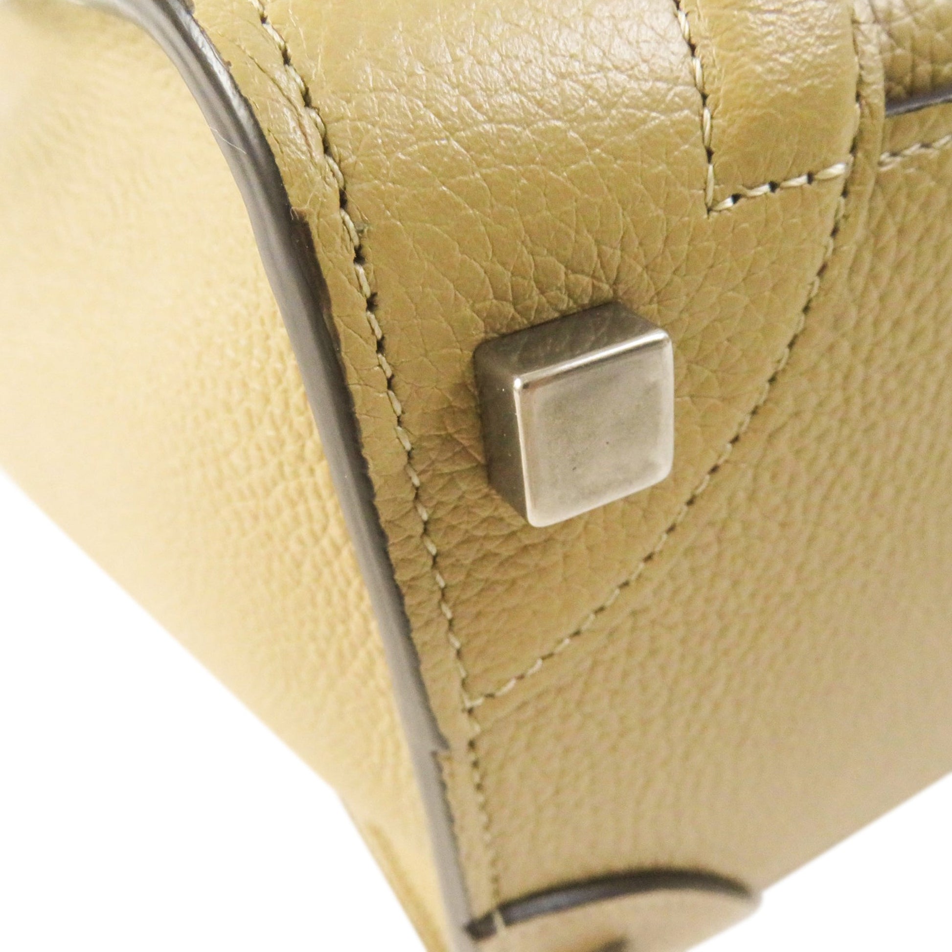 Celine Micro Drummed Calfskin Luggage Tote
