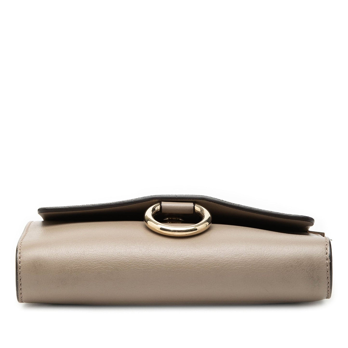 Chloé Mini Calfskin and Suede Faye Chain Crossbody
