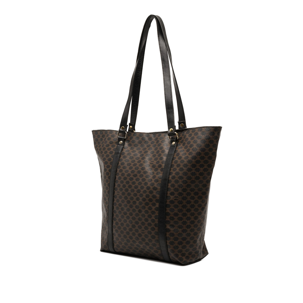 Celine Macadam Coated Canvas Tote