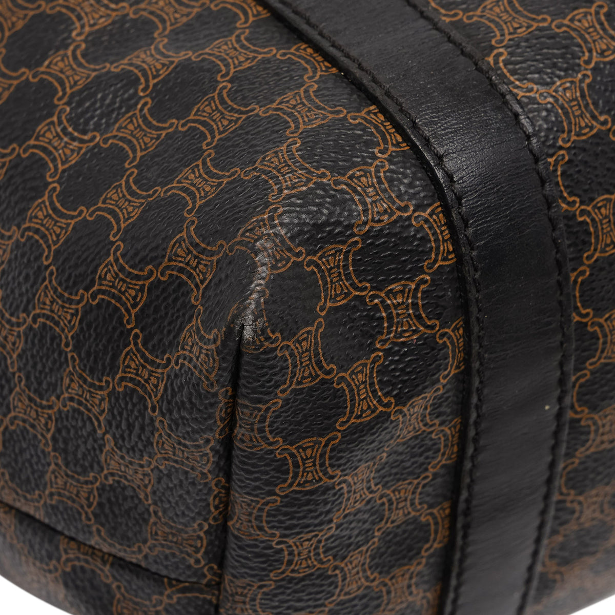 Celine Macadam Coated Canvas Tote