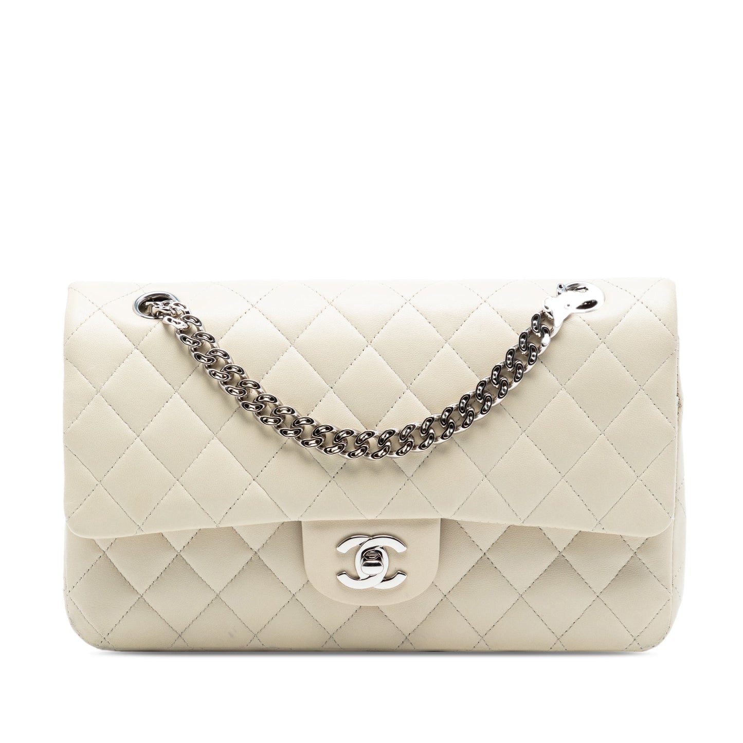 Chanel Medium Classic Lambskin Bijoux Chain Double Flap