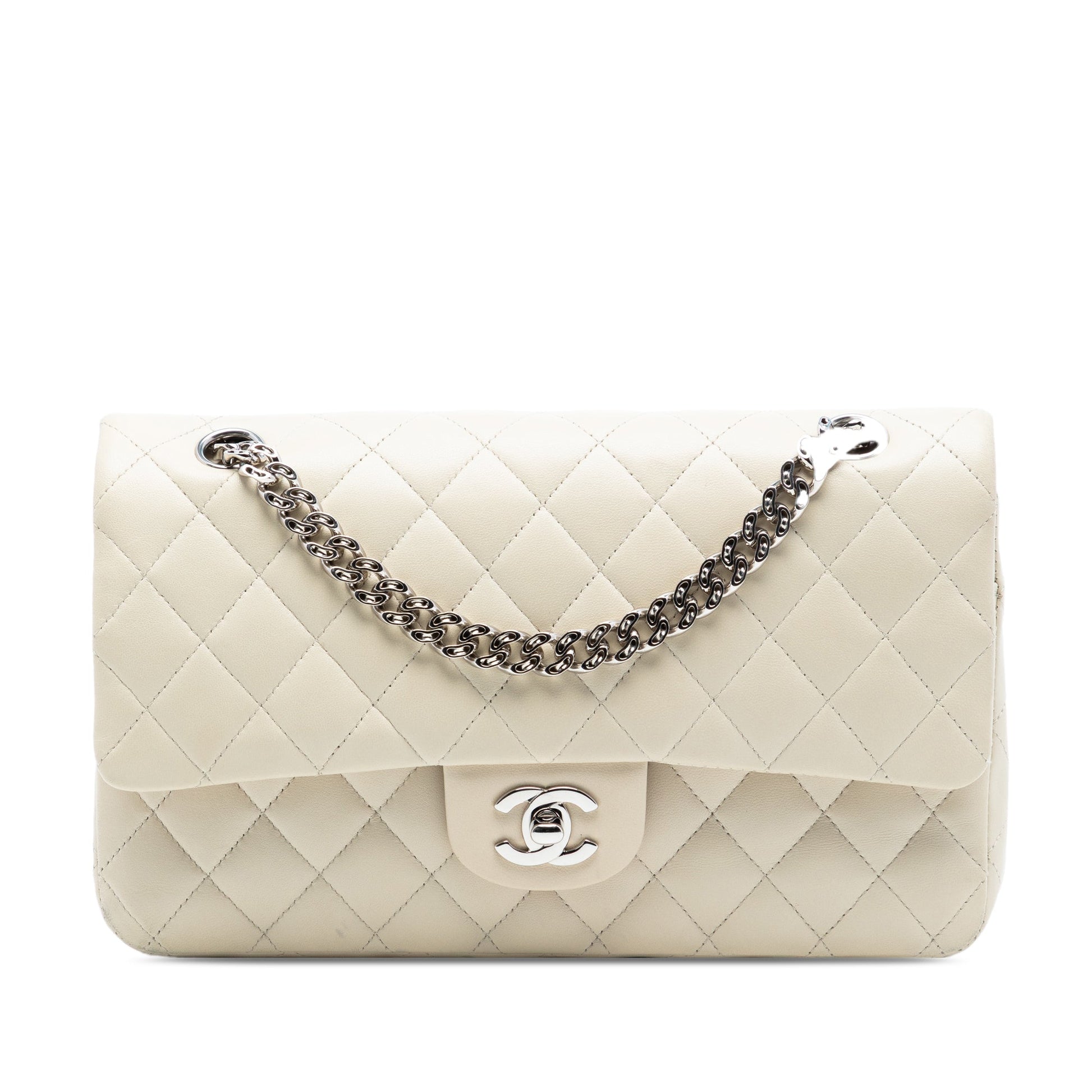 Chanel Medium Classic Lambskin Bijoux Chain Double Flap