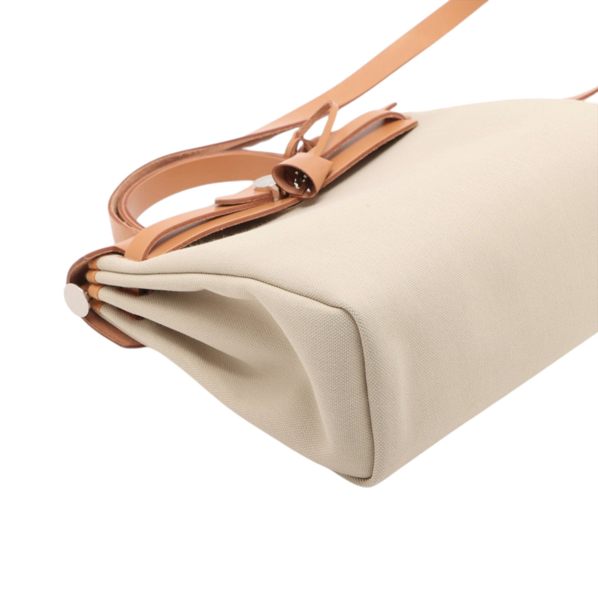Hermès Toile Herbag Zip 31 — Beige