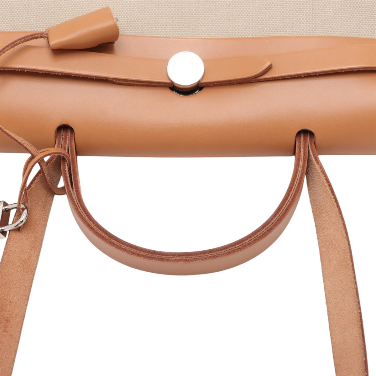 Hermès Toile Herbag Zip 31 — Beige