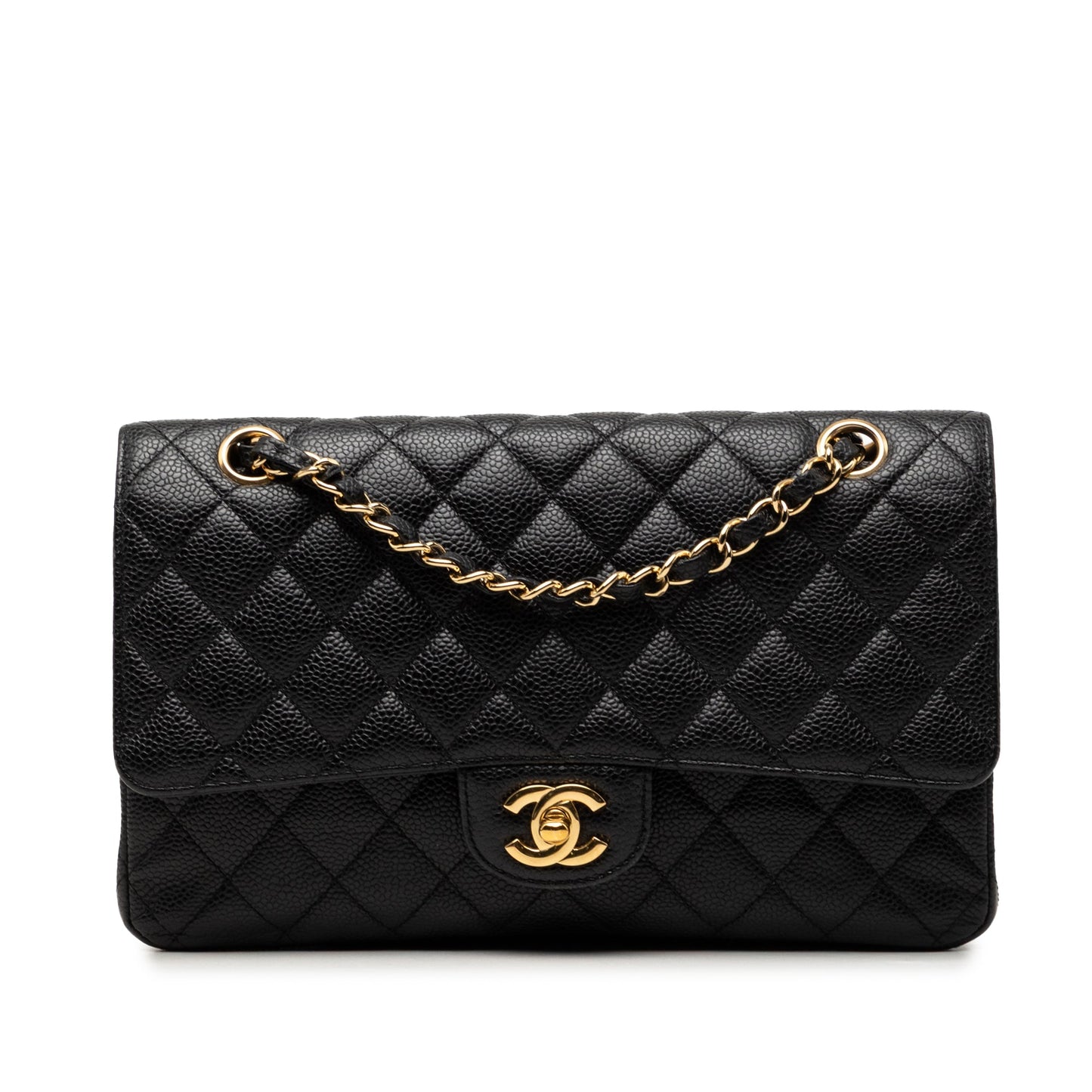 Chanel Medium Classic Caviar Double Flap