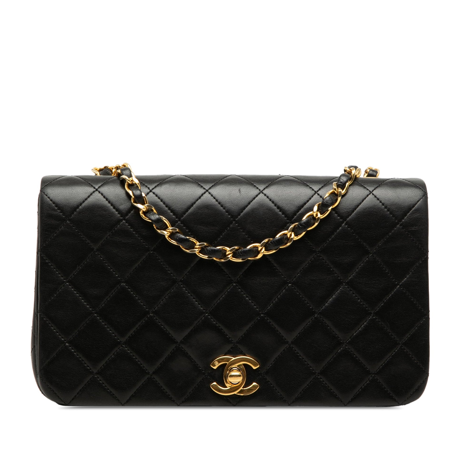 Chanel Medium Quilted Lambskin Full Flap