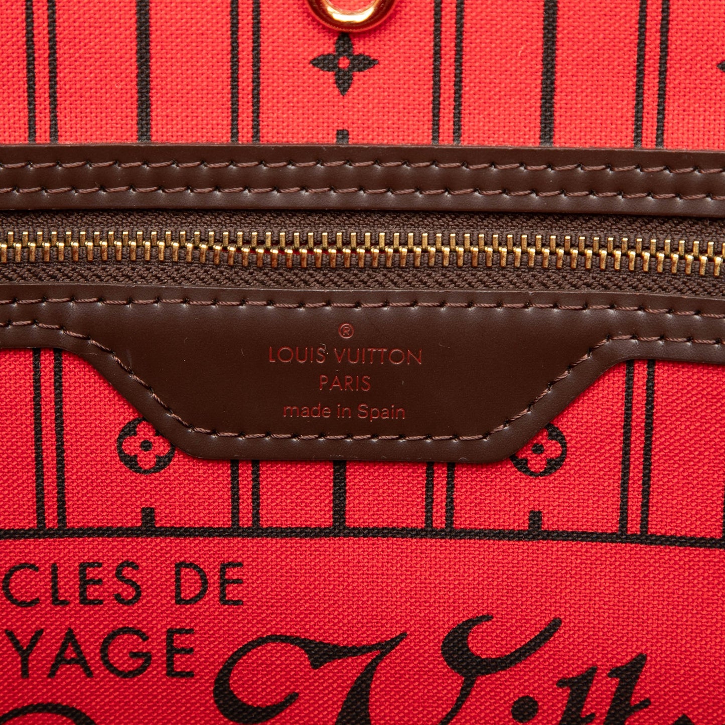 Louis Vuitton Damier Ebene Neverfull MM