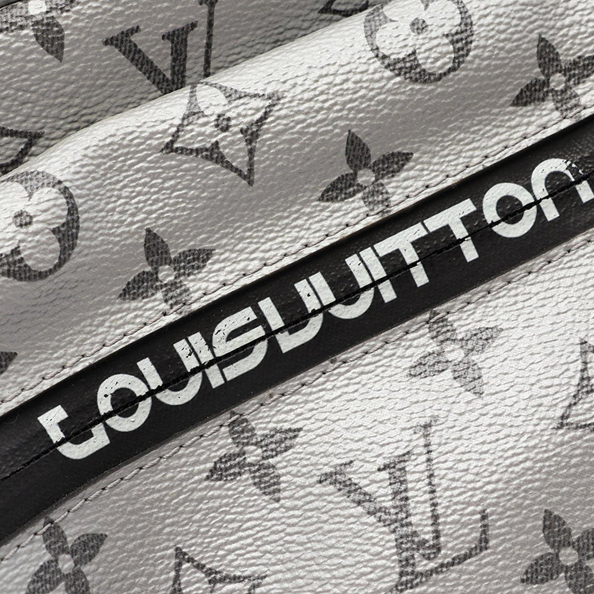 Louis Vuitton Monogram Reflect Outdoor Messenger PM — Silver