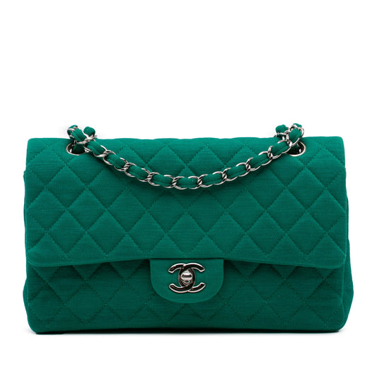 Chanel Medium Classic Jersey Double Flap