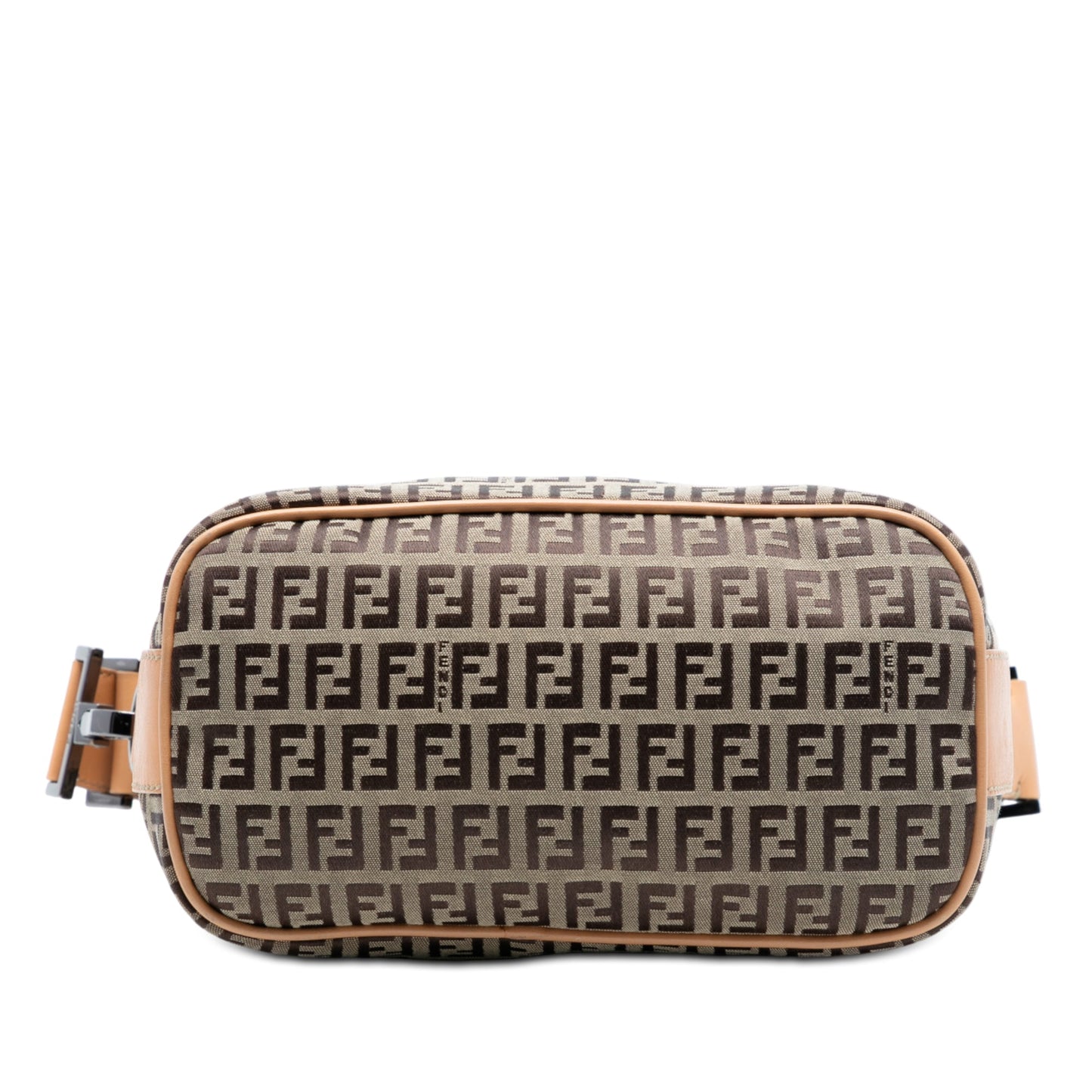 Fendi Zucchino Canvas Shoulder Bag