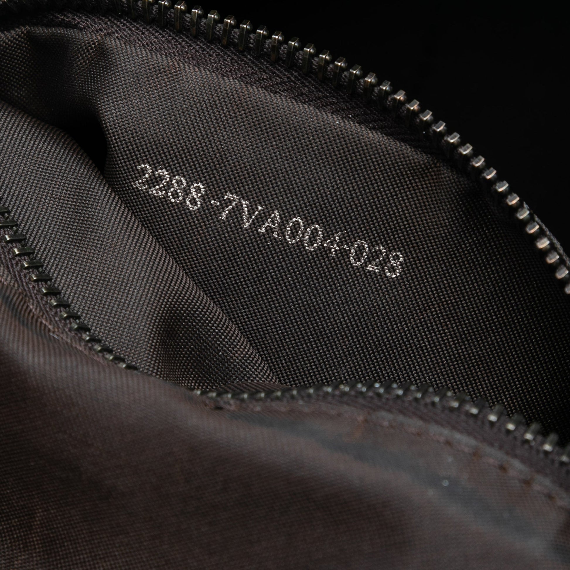 Fendi Zucchino Canvas Shoulder Bag