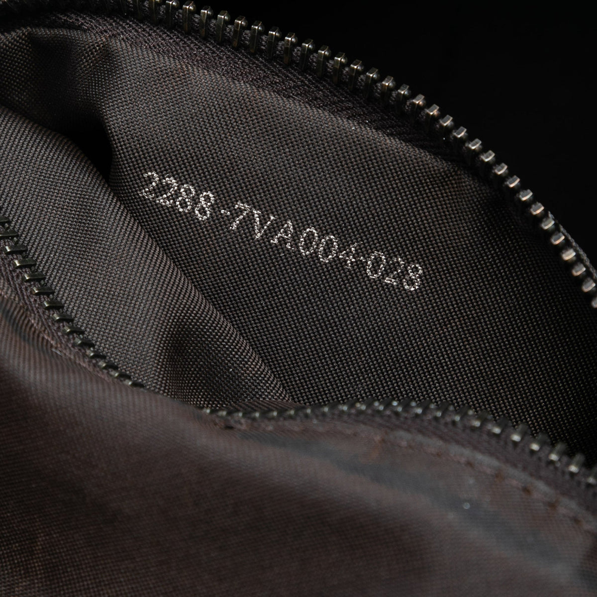 Fendi Zucchino Canvas Shoulder Bag